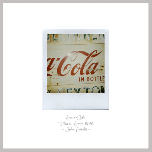 Arizona Soda — original Polaroid fine art print by Julian Castaldi, 170gsm satin archival paper