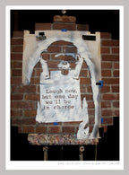 BANKSY LAUGH NOW