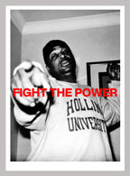 FIGHT THE POWER - Chuck D Public Enemy - Photography print by Julian Castaldi