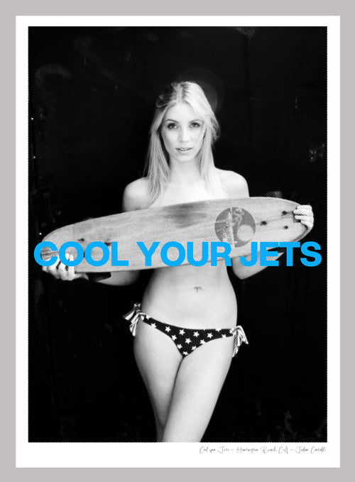 COOL YOUR JETS — fine art photography print by Julian Castaldi, 170gsm satin archival paper