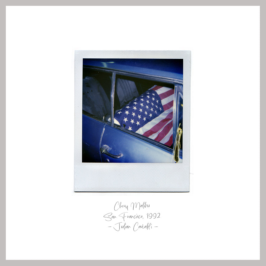Chevy Malibu — original Polaroid fine art print by Julian Castaldi, 170gsm satin archival paper