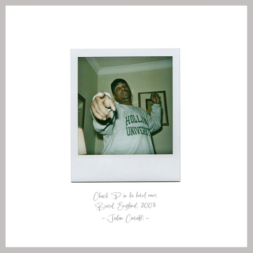 Chuck D — original Polaroid fine art print by Julian Castaldi, 170gsm satin archival paper