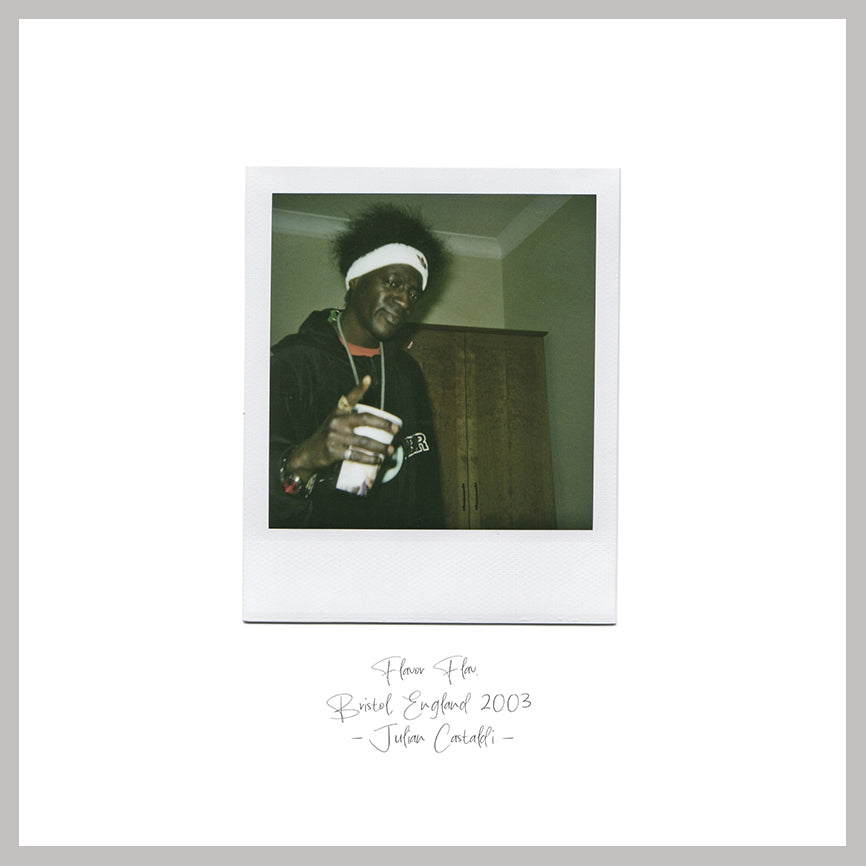 Flavor Flav — original Polaroid fine art print by Julian Castaldi, 170gsm satin archival paper