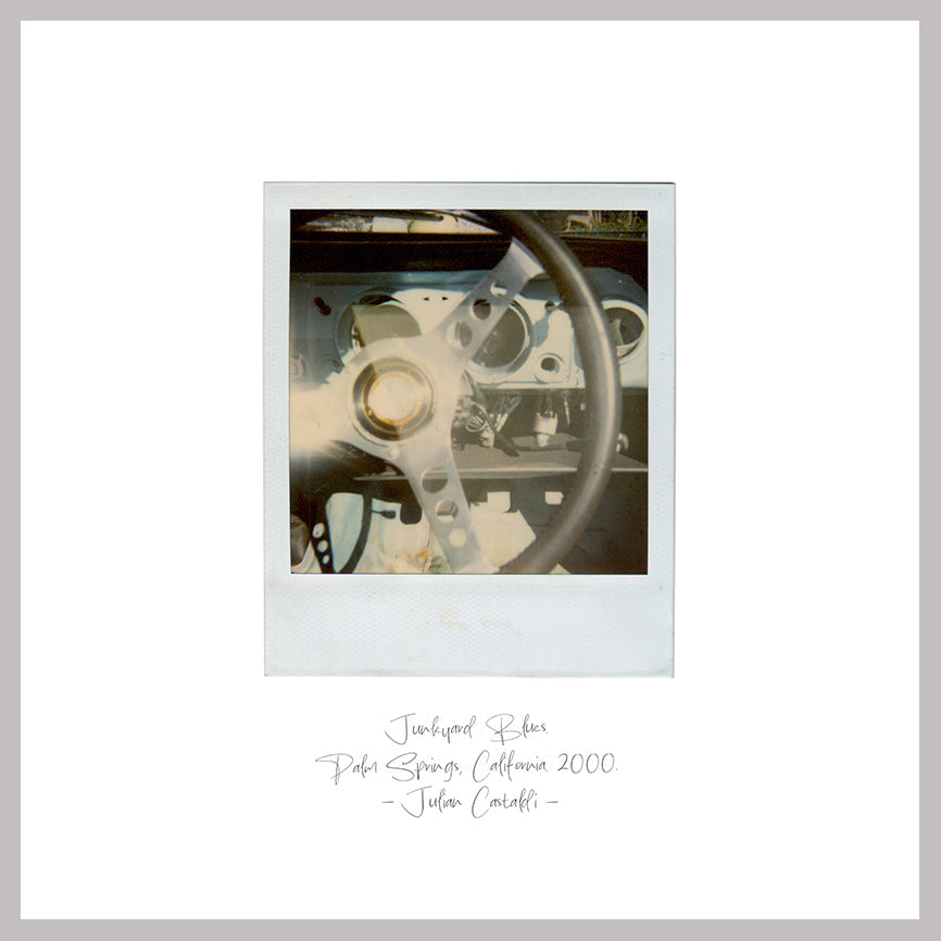 Junkyard Blues — original Polaroid fine art print by Julian Castaldi, 170gsm satin archival paper