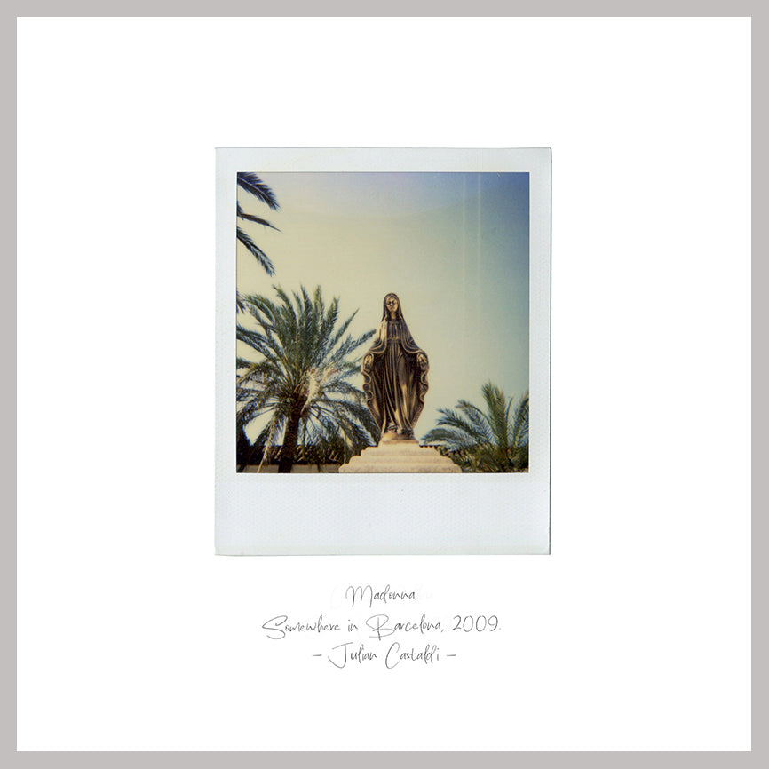 Madonna — original Polaroid fine art print by Julian Castaldi, 170gsm satin archival paper