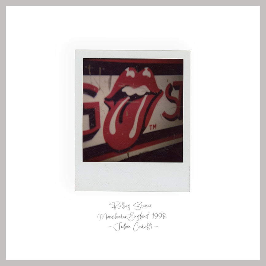 Rolling Stones — original Polaroid fine art print by Julian Castaldi, 170gsm satin archival paper