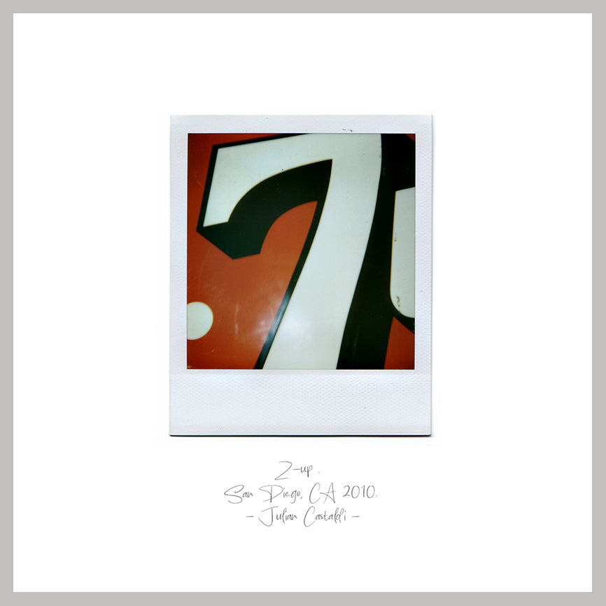 Z-Up — original Polaroid fine art print by Julian Castaldi, 170gsm satin archival paper