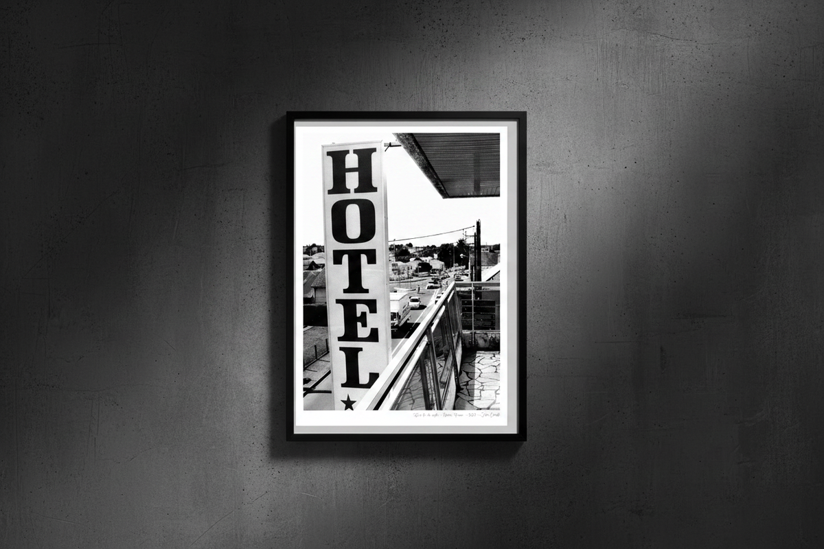 A Room For The Night - Portrait Frame