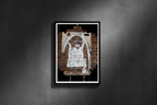 Banksy Laugh Now - Portrait Frame