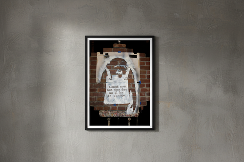 BANKSY LAUGH NOW