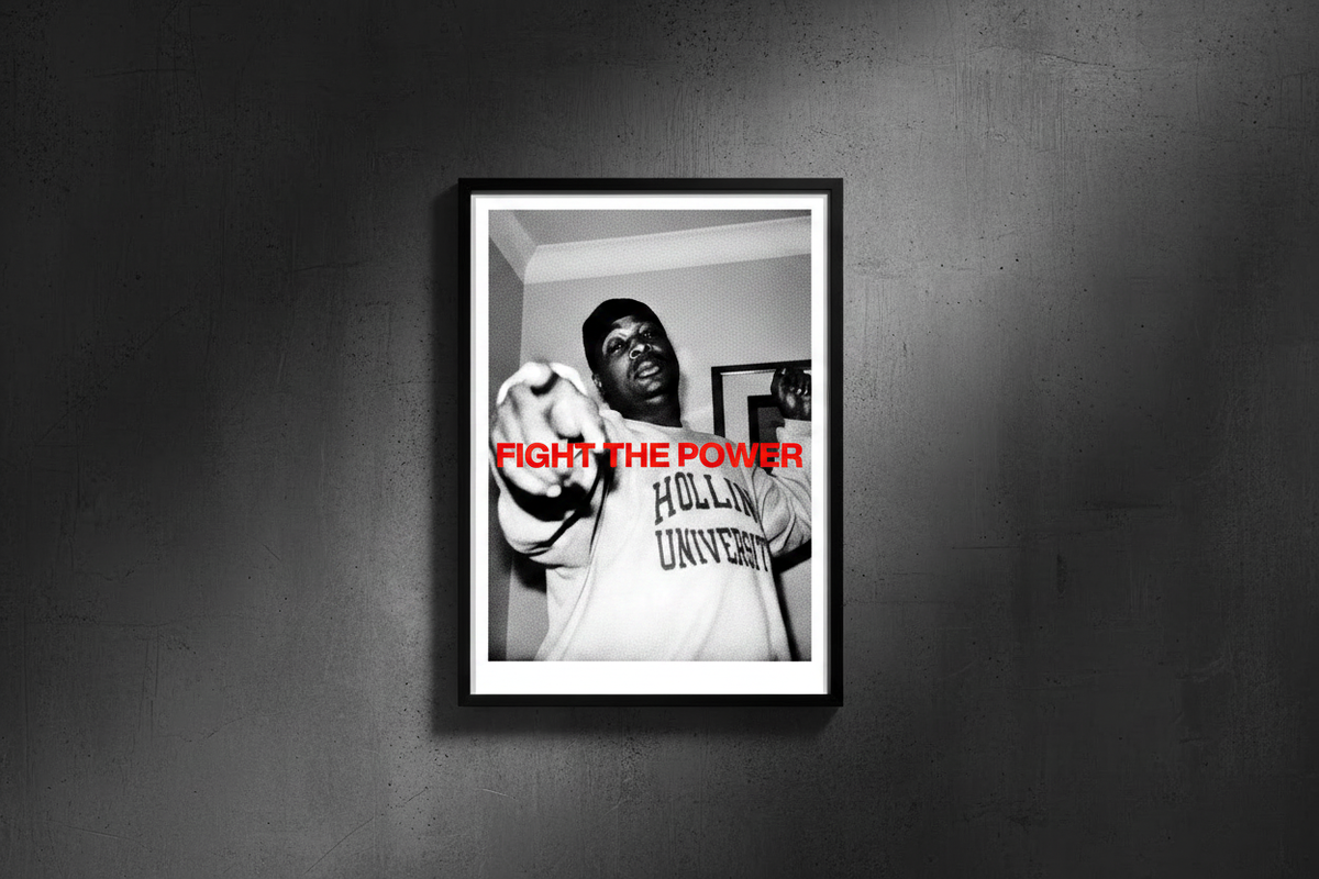 Fight The Power - Portrait Frame