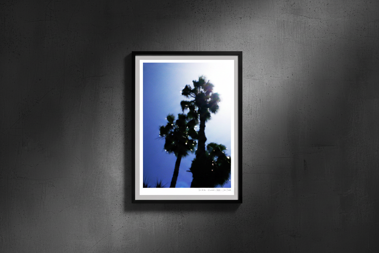 Into The Blue - Portrait Frame