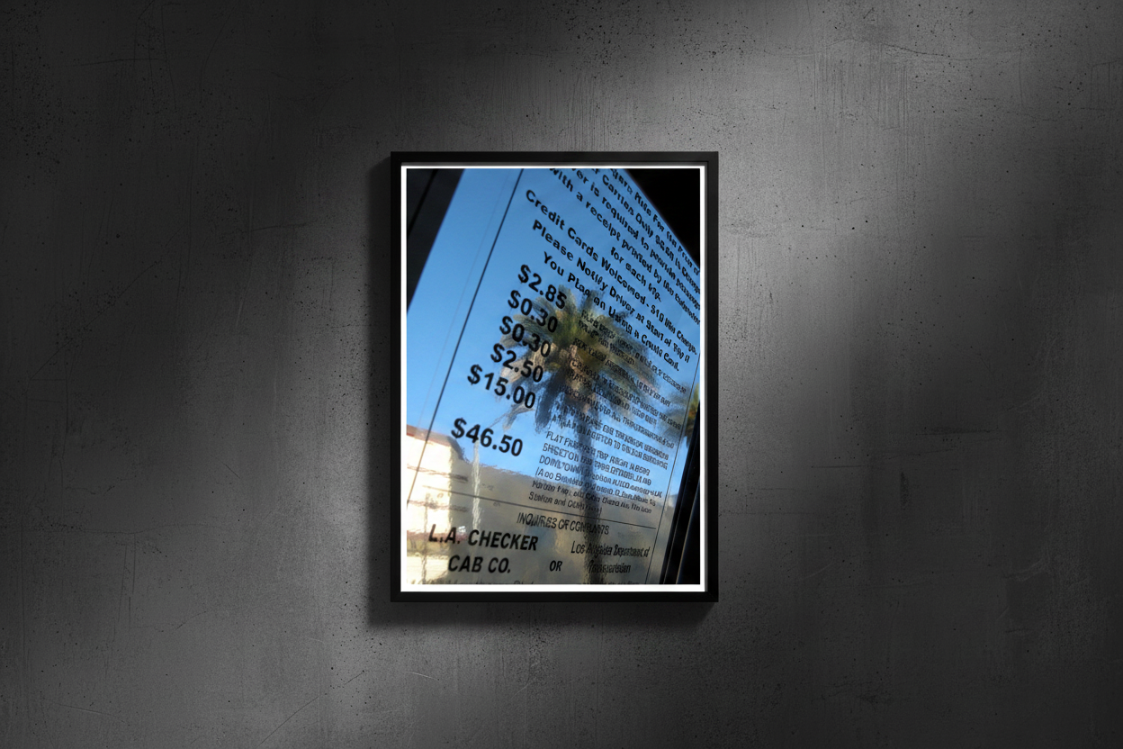 LA Checker - Portrait Frame