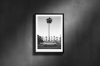 Lonely Palm - Portrait Frame