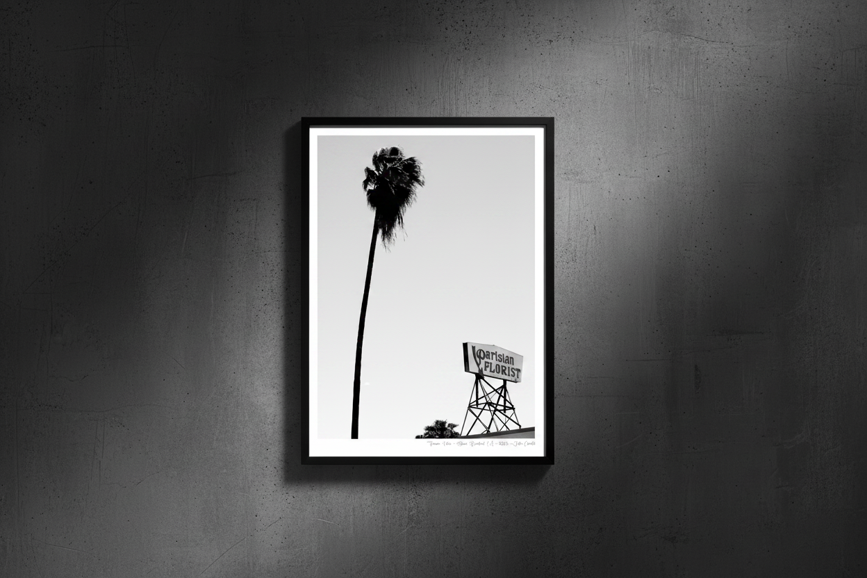 Parisian Florist - Portrait Frame