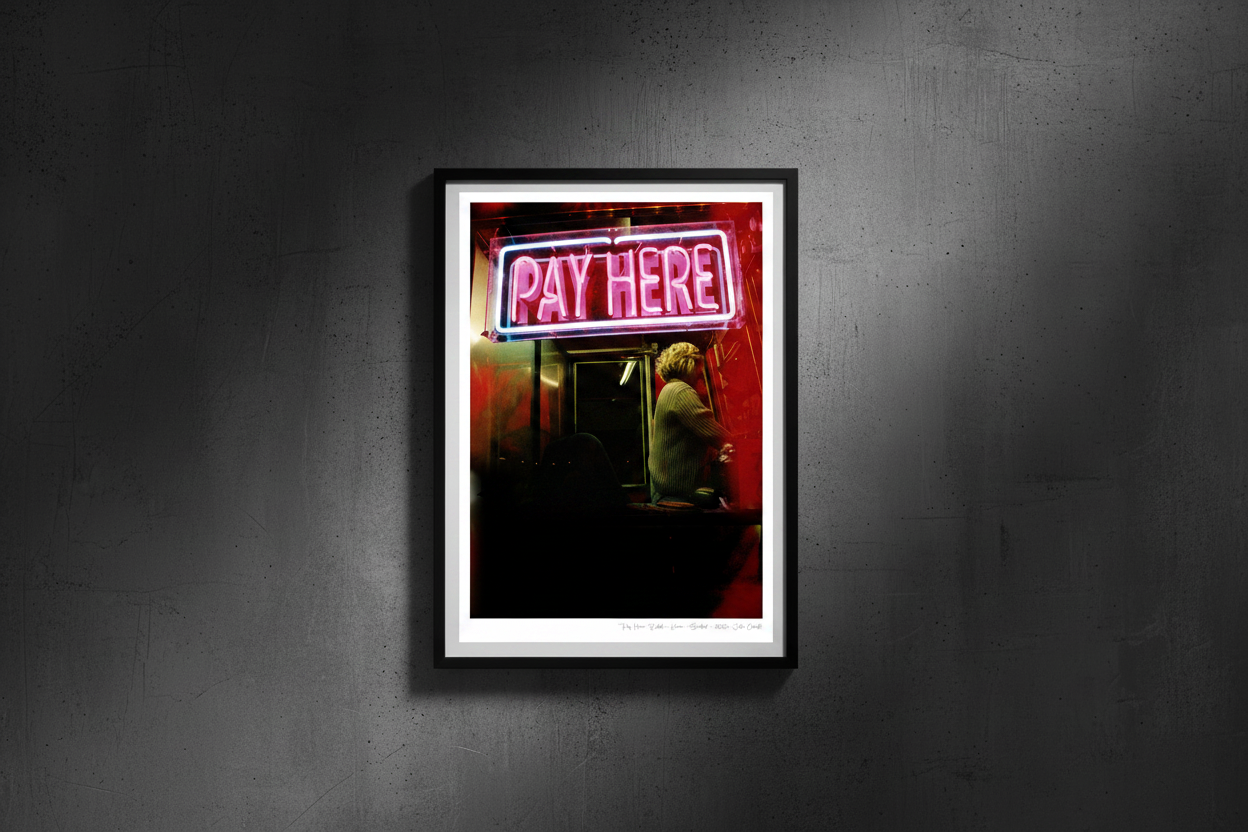 Pay Here - Portrait Frame