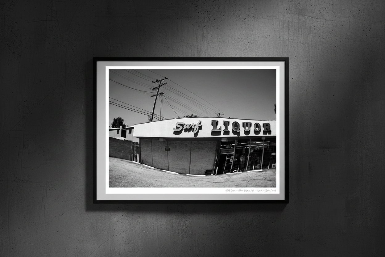 Surf Liquor - Landscape Frame