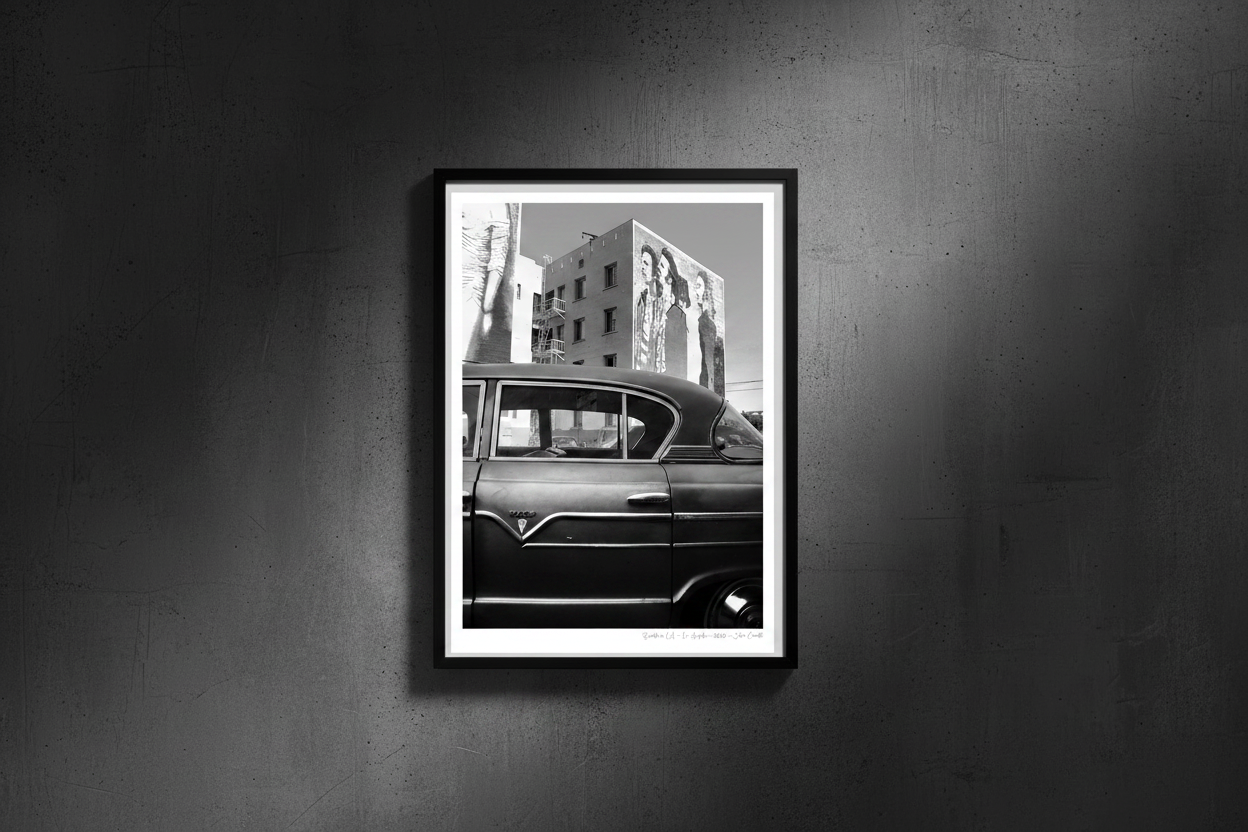 The Beatles In LA - Portrait Frame
